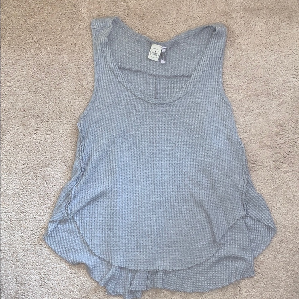 Paper Crane Gray Tank Top
